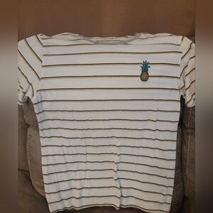 Retrofit Brand tshirt, large, pineapple 🍍